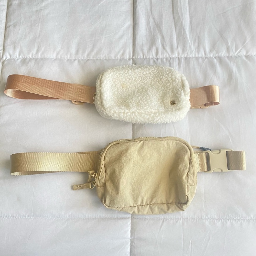 Bundle of 2 Neutral Cross Body Fanny Packs